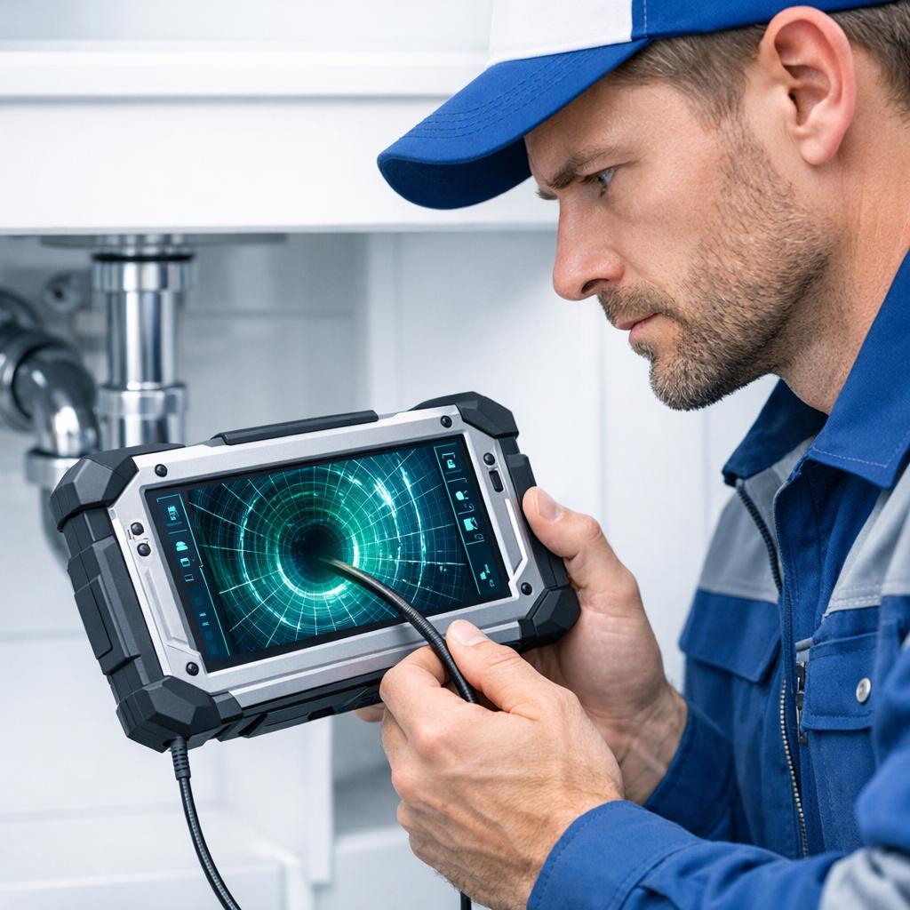 Inspection caméra canalisation